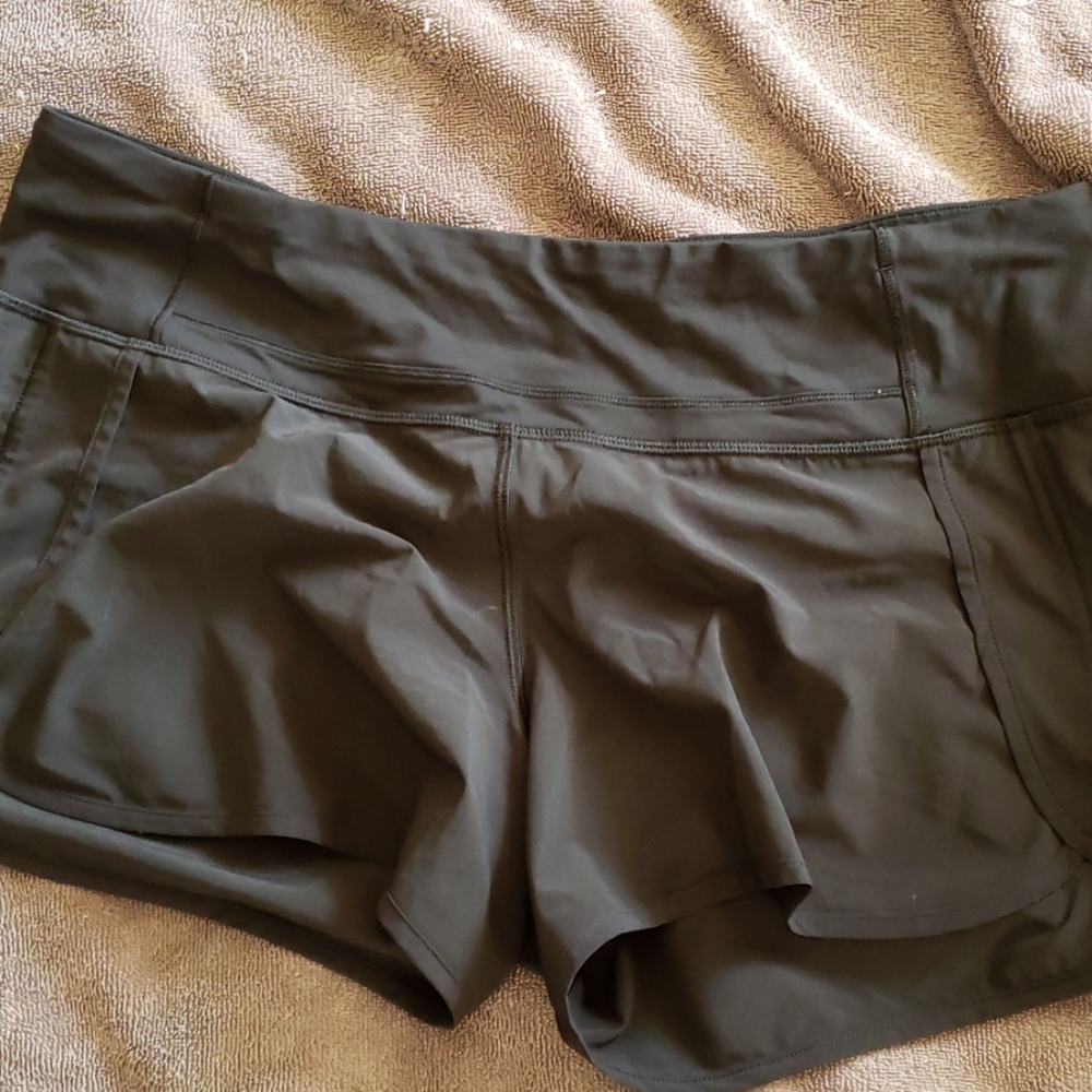 Euc lululemon run times shorts